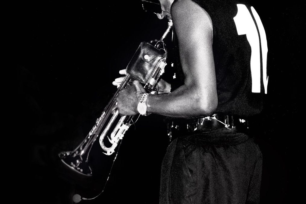 Miles Davis Blows His Horn