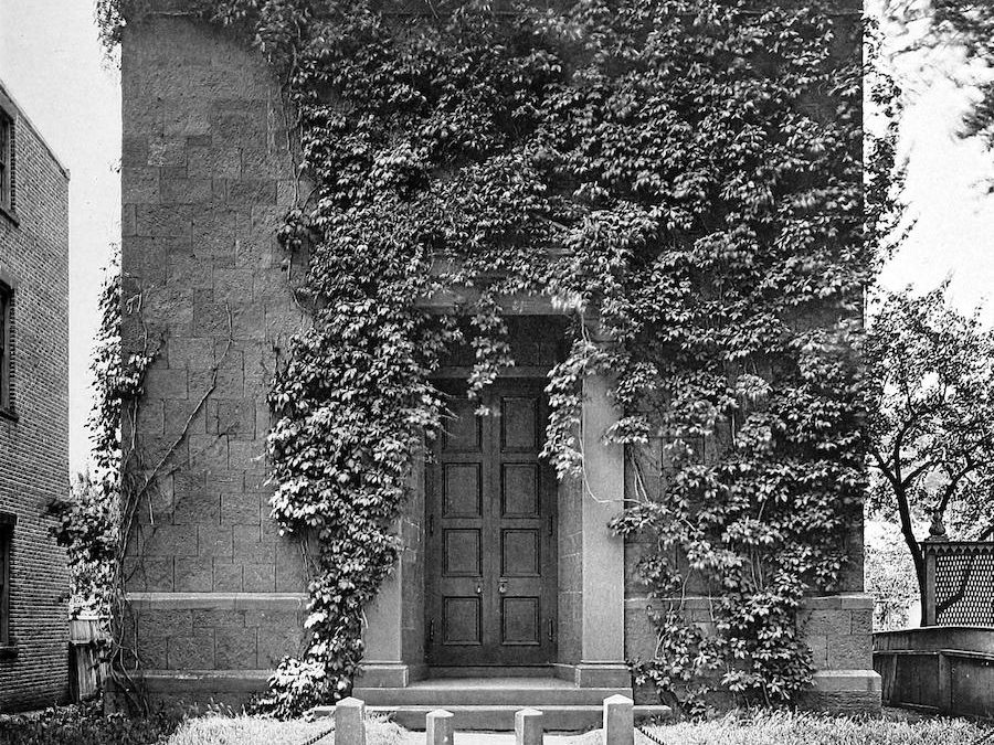 The Skull and Bones Secret Society at Yale University Stock Photo